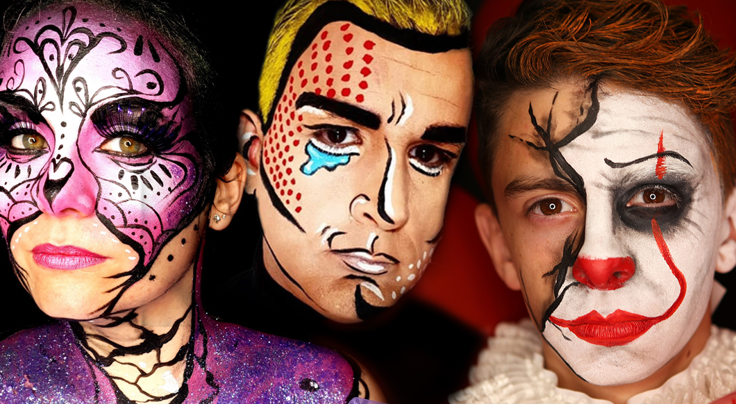 Top 4 Clown Face Paint Tutorials: How to Paint a Clown Face Step by St 